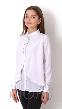Блузка для девочки Mevis розовая 2689-03 164 см