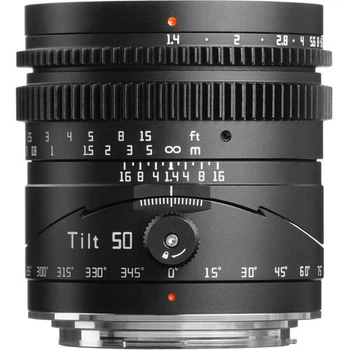 Обʼєктив TTArtisan Tilt 50mm f/1.4 X для Fujifilm