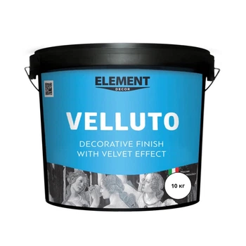 Декоративное покрытие ELEMENT Decor Velluto 10 кг