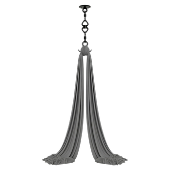 Стрічка для повітряної акробатики Acro4f 6 м Темно-сіра AS-6M-DARKGREY (5906506410631)