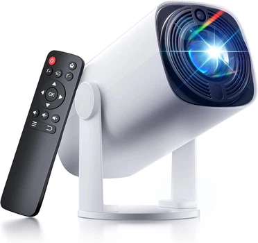 Смарт проектор SOOMFON 1080P с Bluetooth iPhone, Tablet, Laptop, TV Stick, HDMI, USB