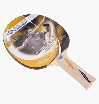Теннисная ракетка Donic Appelgren Level 200 Black ONE SIZE Чорний DT1-703002