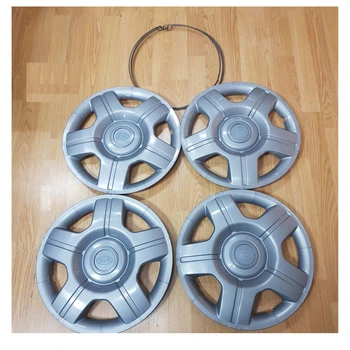 Колпаки Kia R14 серебряный металлик 4 шт