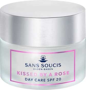Дневной антивозрастной крем для лица Sans Soucis Kissed By a Rose Day Care SPF20 со стволовыми клетками розы 50 мл (4086200256580)