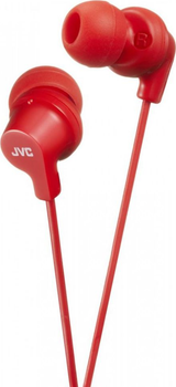 Słuchawki JVC HA-FX10 Red (JVC HA-FX10RE)