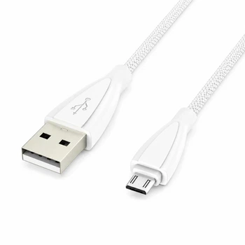 Кабель Voltex Easy V01 Micro USB – USB 2A 1м White