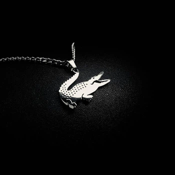 Подвеска кулон на шею лакоста цепочка LACOSTE от украинского производителя из нержавеющей стали на подарок