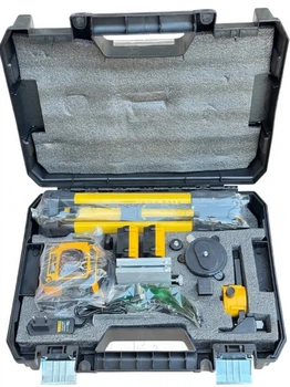 Аккумуляторный лазерный нивелир DeWalt DCLE34032N с 16 лучами и функцией 3D/4D