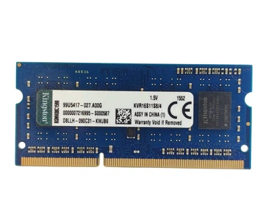 Оперативная память для ноутбука SODIMM Kingston DDR3 4Gb 1600MHz PC3-12800S (KVR16S11S8/4) 14927 Б/У