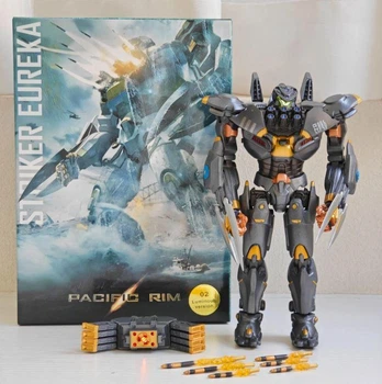 Коллекционная экшн-фигурка работа Gipsy Avenger (Striker Eureka) Pacific Rim — боевой меха-егерь с аксессуарами из Тихоокеанского Рубежа, подвижная Action Figure Pacific Rim 02 Luminous Version