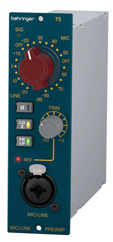 Мікрофонний передпідсилювач Behringer 73 (4033653081900)