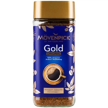 Кава розчинна Movenpick Gold Original Instant 200 г (4006581018119)