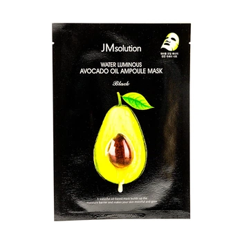 Питательная маска с авокадо JMsolution Water Luminous Avocado Oil Ampoule Mask 30 мл