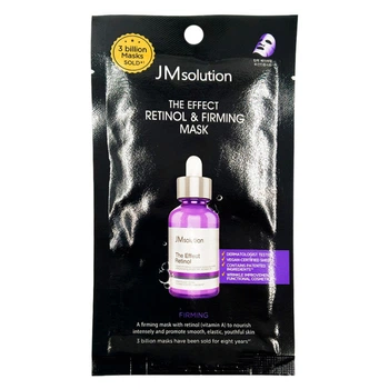 Тканевая маска с ретинолом и пептидами JMsolution The Effect Retinol & Firming Mask 1 шт