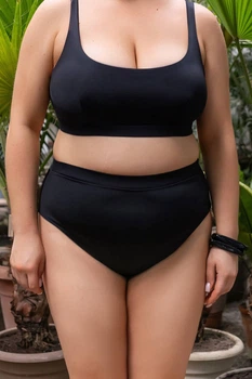 Високі купальні трусики Plus Size TOTALFIT KMP30-C10 5XL