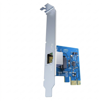 Сетевая карта UGREEN PCI-E на 2,5G, проводная, для настольных компьютеров, NAS-серверов, со встроенным Ethernet, адаптивной гигабитной проводной сетевой картой и высокоскоростным сетевым портом RJ45.