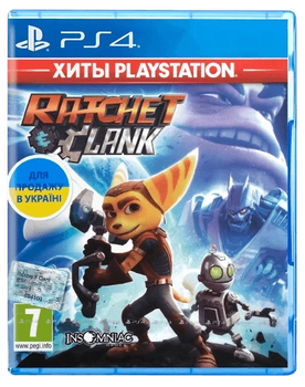 Игра Ratchet & Clank для PS4 (Blu-ray диск) RU Б/У