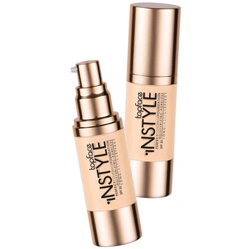 Тональный крем для лица Topface Instyle Perfect Coverage Foundation для стойкого и плотного тона кожи 002 Creme Brulee Светлый песочно-бежевый 30 мл