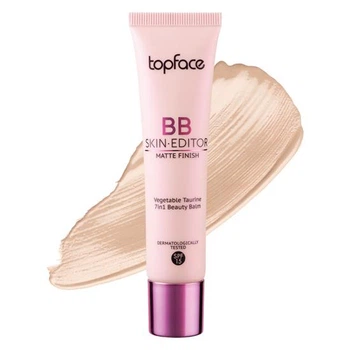 BB-крем для обличчя Topface Skin Editor Matte Finish для макіяжу та догляду шкіри 001 Light Nude Світло-нюдовий 30 мл