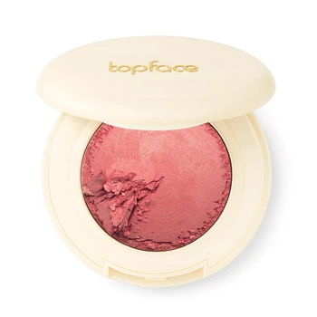 Запеченные румяна для лица Topface PROHD Natural Glow Baked Blush с эффектом естественного сияния 002 Sun Kissed Теплый кораллово-персиковый 4 г