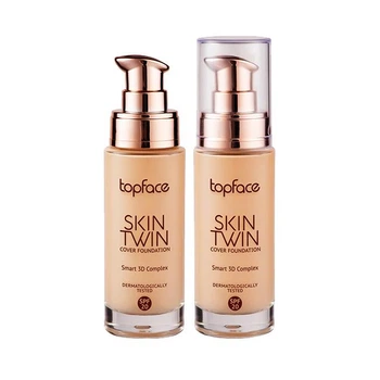 Тональна основа для обличчя Topface Skin Twin Cover Foundation для стійкого та сатинового тону шкіри 003 Light Beige Світло-бежевий 32 мл