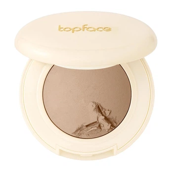 Запечена пудра для обличчя Topface PROHD Natural Glow Baked Powder для сяючого тону шкіри 005 Golden Beige Золотистий бежевий 6 г