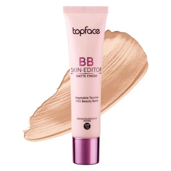 BB-крем для лица Topface Skin Editor Matte Finish для макияжа и ухода за кожей 005 Sand Beige Песочно-бежевый 30 мл
