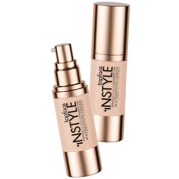 Тональний крем для обличчя Topface Instyle Perfect Coverage Foundation для стійкого та щільного тону шкіри 001 Ivory Слонова кістка 30 мл