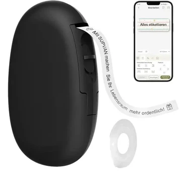 Портативный Bluetooth Принтер Этикеток KATASYMBOL / SUPVAN E10 Черный