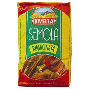 Борошно Divella Semola Rimacinata di Grano Duro 1 кг