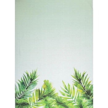 Ткань вафельная ТКЧ цифра тропики (купон 150х220) (220г/м.кв150см пог.м) 187882