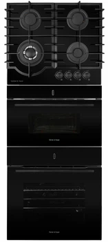 Комплект Gunter&Hauer: Духовой шкаф EOM 7009 BL + Микроволновая печь EOK 3502 BL + Варочная поверхность газовая GL 644