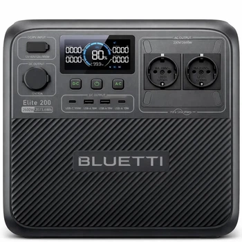 Зарядная станция BLUETTI Elite 200 V2 2,7 кВт | 2,073 кВт·ч