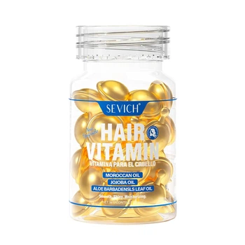 Капсулы для ломких и пористых волос Sevich Hair Vitamin с марокканским маслом и маслом жожоба золотые 30шт