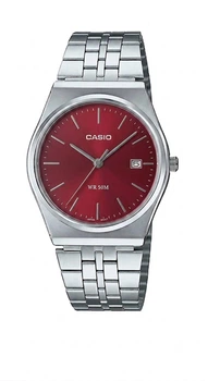 Наручные часы Casio MTP-B145 серый красный