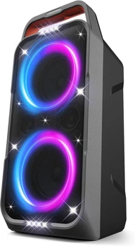 Портативная Bluetooth-колонка Foxdawn 240W с сабвуфером и LED-подсветкой
