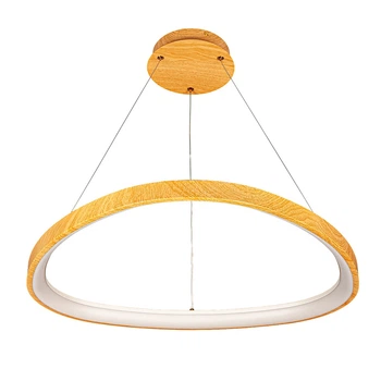 Люстра підвісна світлодіодна, LED кільце Levistella 781P2299 (650) LWD колір світле дерево