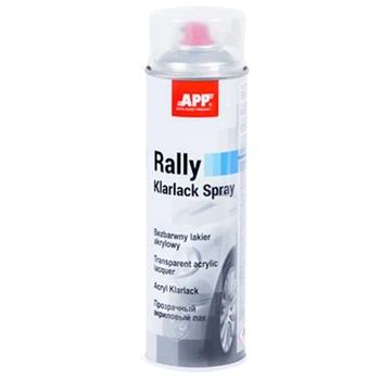 Прозрачный лак APP Rally Color Spray 600 мл v02614