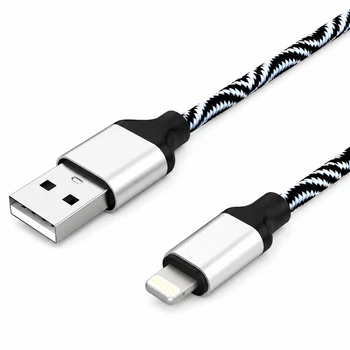 Кабель Voltex Zebra V25 Lightning – USB 2A White