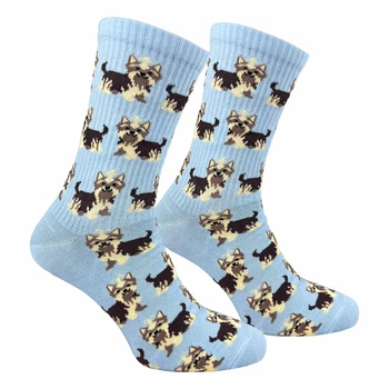 Шкарпетки Premier Socks “Йоркшир Тер'єр”, прикольні шкарпетки з песиками, унісекс, розм. 36-39