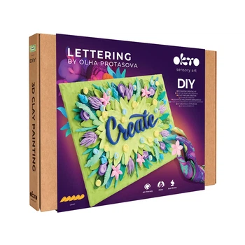 Набор для создания объемной картины Okto CREATE 30x40 см (10051)