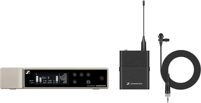Cyfrowy zestaw bezprzewodowy z mikrofonem krawatowym Sennheiser EW-D ME2 SET (R4-9) 552-608 MHz (4044155247268)