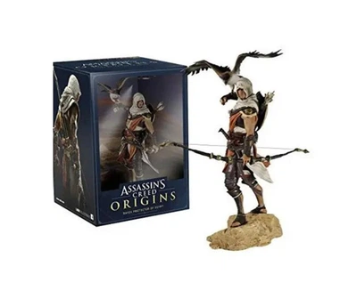 Коллекционная статуэтка Байек Bayek Assassin's Creed Origins, 28 см - фигурка героя Assassin's Creed с орлом Сена