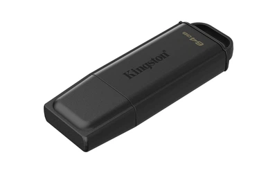 Флеш-накопитель Kingston DataTraveler Exodia 64GB USB 3.2 Чорний