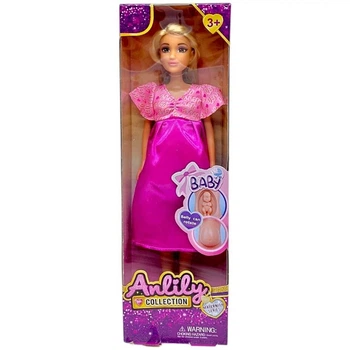 Лялька "Anlily" 29см, вагітна в коробці 32*5,5*10 см MIC (298933)