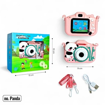 Игрушка Фотоаппарат детский в кейсе с розовой пандой. 2000999912788