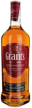 Віскі Grant's Triple Wood Blended Scotch Whisky 0.75 л 40% (5010327000046C)