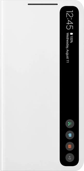 Чехол-книжка S-View Clear View Flip Cover для Samsung Galaxy S21 FE (SM-G990 ) White