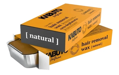 Віск для депіляції Kabuto Hair Removal Hard Wax Natural 500 г