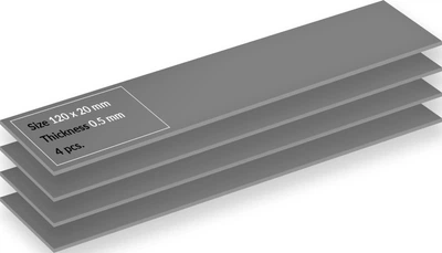 Набор из 4 термопрокладок для процессора Arctic TP-4 120X20X0.5 Premium Performance Thermal Pad (ACTPD00065A)